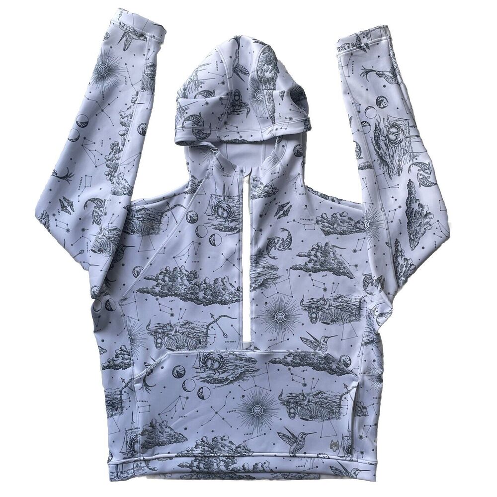 Greyson White and Black Graphic Hoodie - Picture 2 of 16